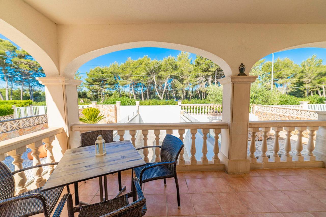 Benestar Pool And Beach In Platja De Muro Villa Eksteriør billede