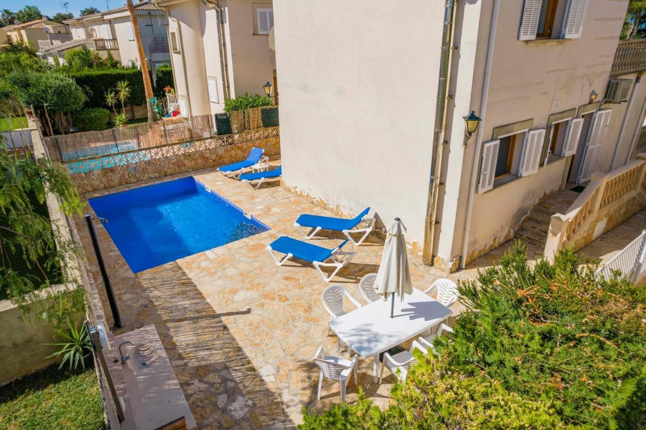 Benestar Pool And Beach In Platja De Muro Villa Eksteriør billede